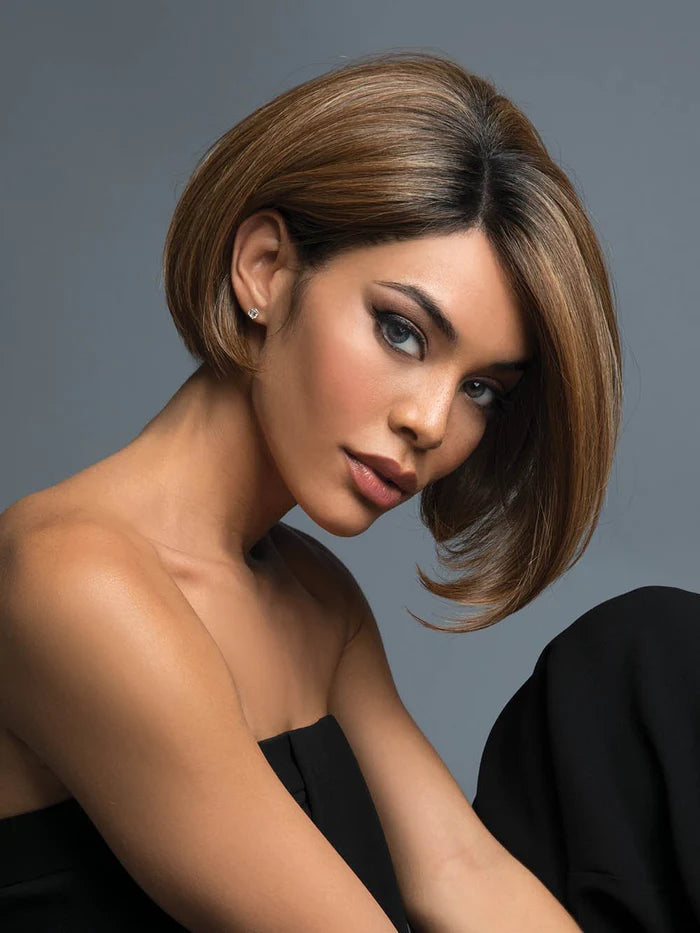 Fabulous | SALE 50% | Heat Friendly Synthetic Lace Front (Mono Part) Wig by René of Paris | MOLTEN AMBER