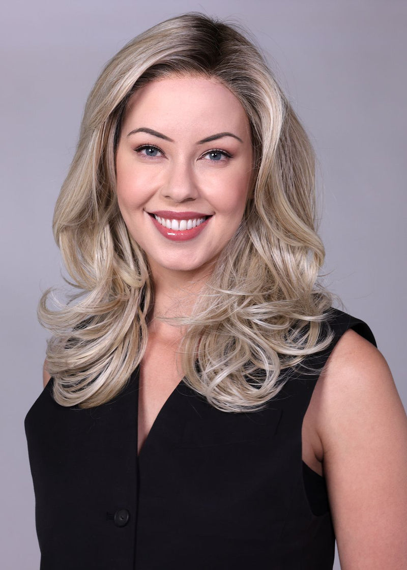 Brooklyn | Heat Friendly Synthetic Extended Lace Front Wig  (Mono Part) by Belle Tress