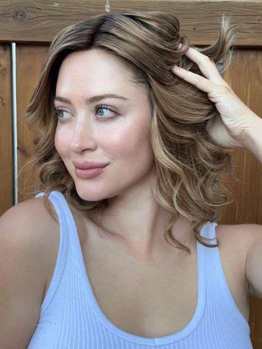 Oakly | Remy Human Hair Extended Lace Front (Hand-Tied) Wig by Amore