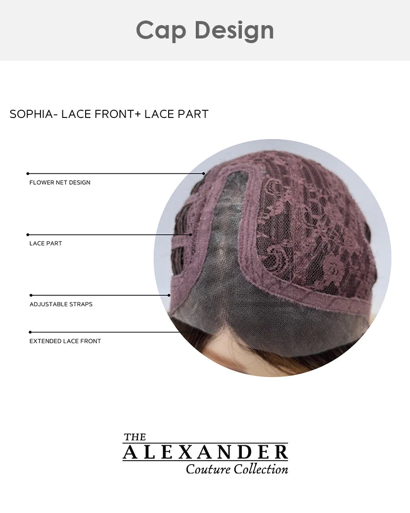 Sophia | Heat Friendly Synthetic Lace Front (Mono Part) Wig by René of Paris