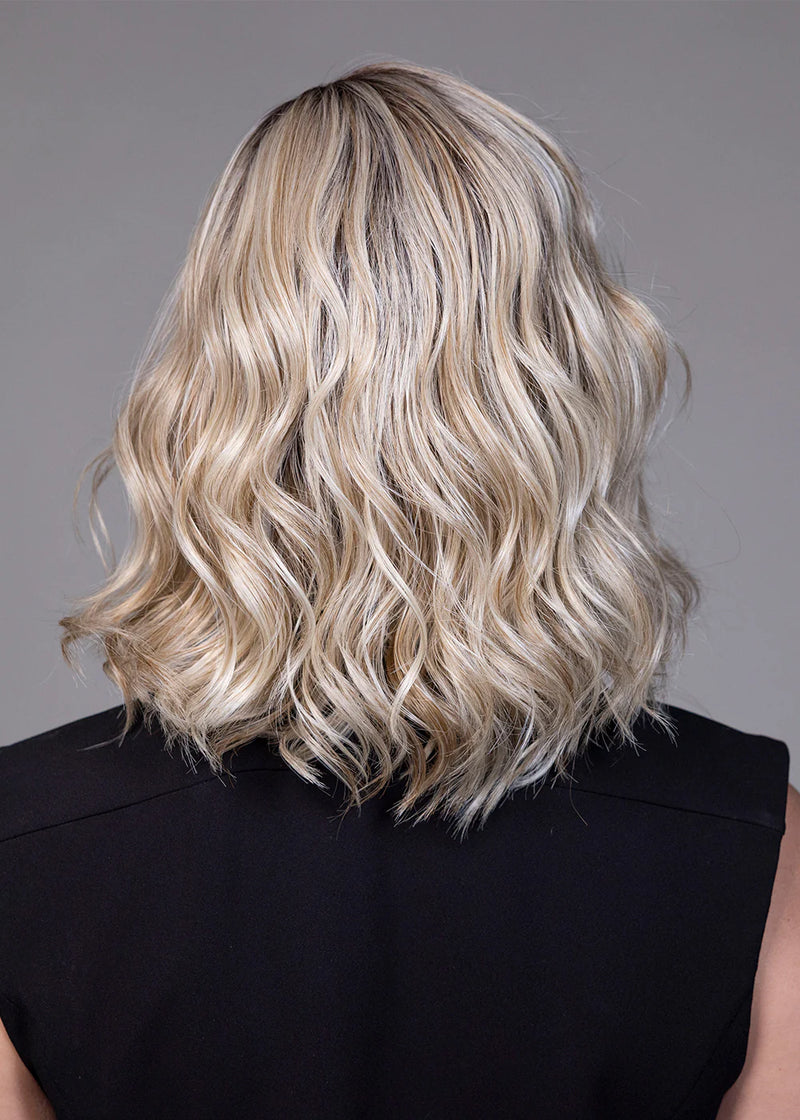 Amaretto E | SALE 35% | Heat Friendly Synthetic Extended Lace Front Wig by Belle Tress | BUTTERBEER BLONDE