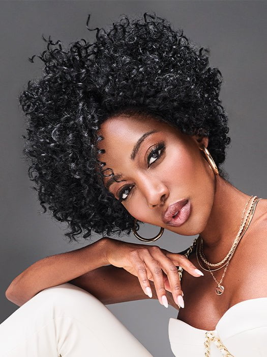 Aniyah | Heat Friendly Extended Synthetic Lace Front Wig (Mono Part) by Kim Kimble