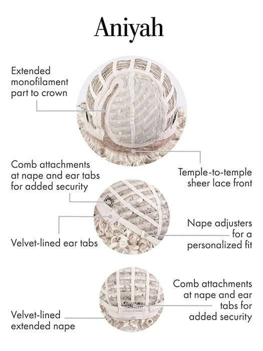 Aniyah | Heat Friendly Extended Synthetic Lace Front Wig (Mono Part) by Kim Kimble