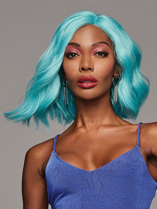 Blue Babe | Heat Friendly Synthetic Lace Front (Mono Part) Wig by Hairdo