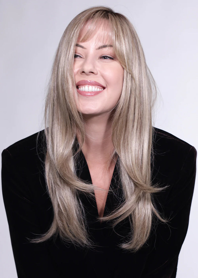 Bella V | Heat Friendly Hand-Tied Synthetic Extended Lace Front Wig (Mono Top) by Belle Tress