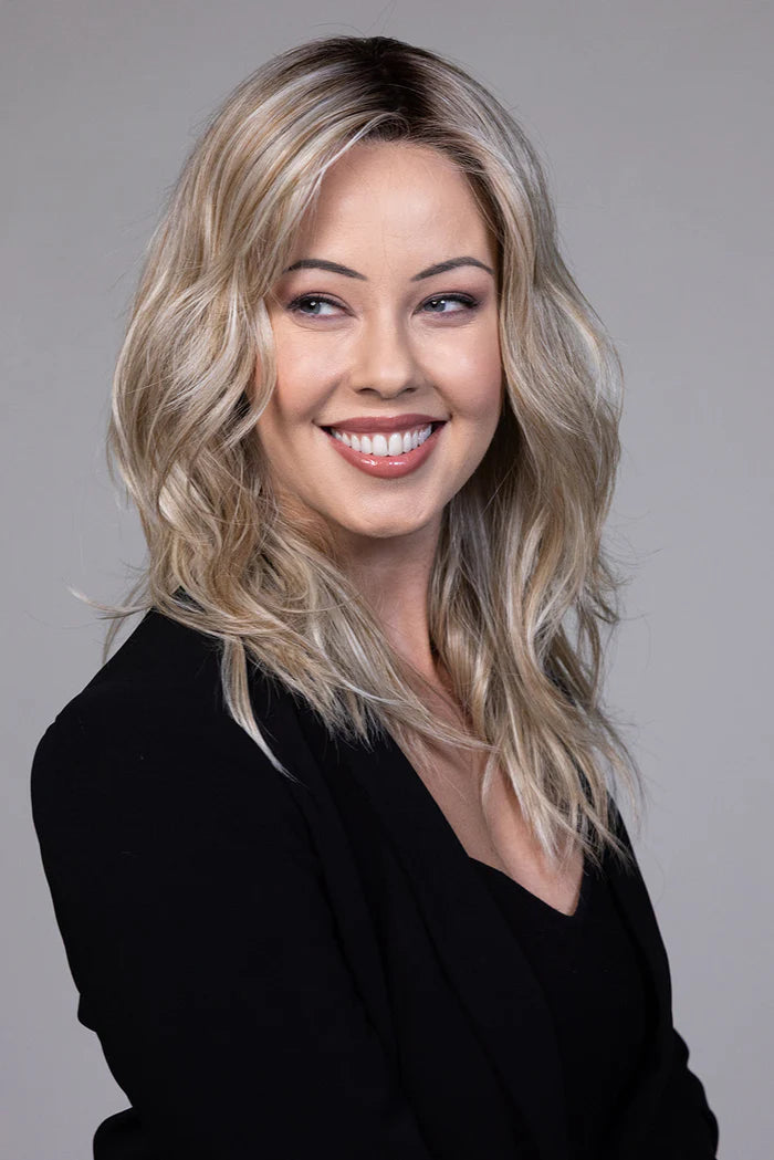 Campbell | Heat Friendly Hand-Tied Synthetic Extended Lace Front Wig (Mono Top) by Belle Tress