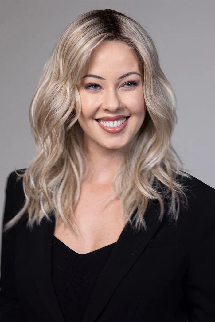 Campbell | Heat Friendly Hand-Tied Synthetic Extended Lace Front Wig (Mono Top) by Belle Tress