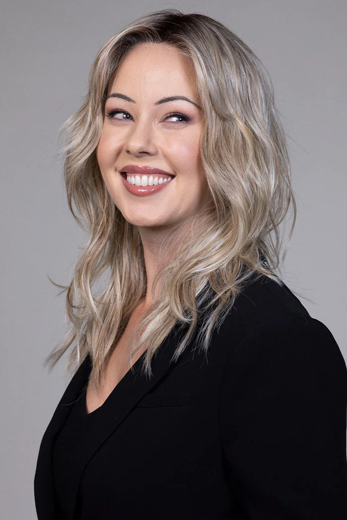 Campbell | Heat Friendly Hand-Tied Synthetic Extended Lace Front Wig (Mono Top) by Belle Tress