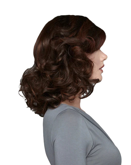 Casual Curls | Heat Friendly Synthetic Lace Front (Mono Part) Wig by TressAllure