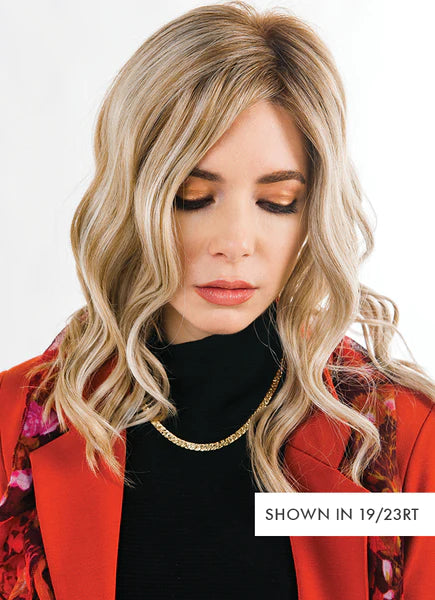 Cover Up | Heat Friendly Lace Front (Mono Top) Synthetic Topper by Moda+Bella