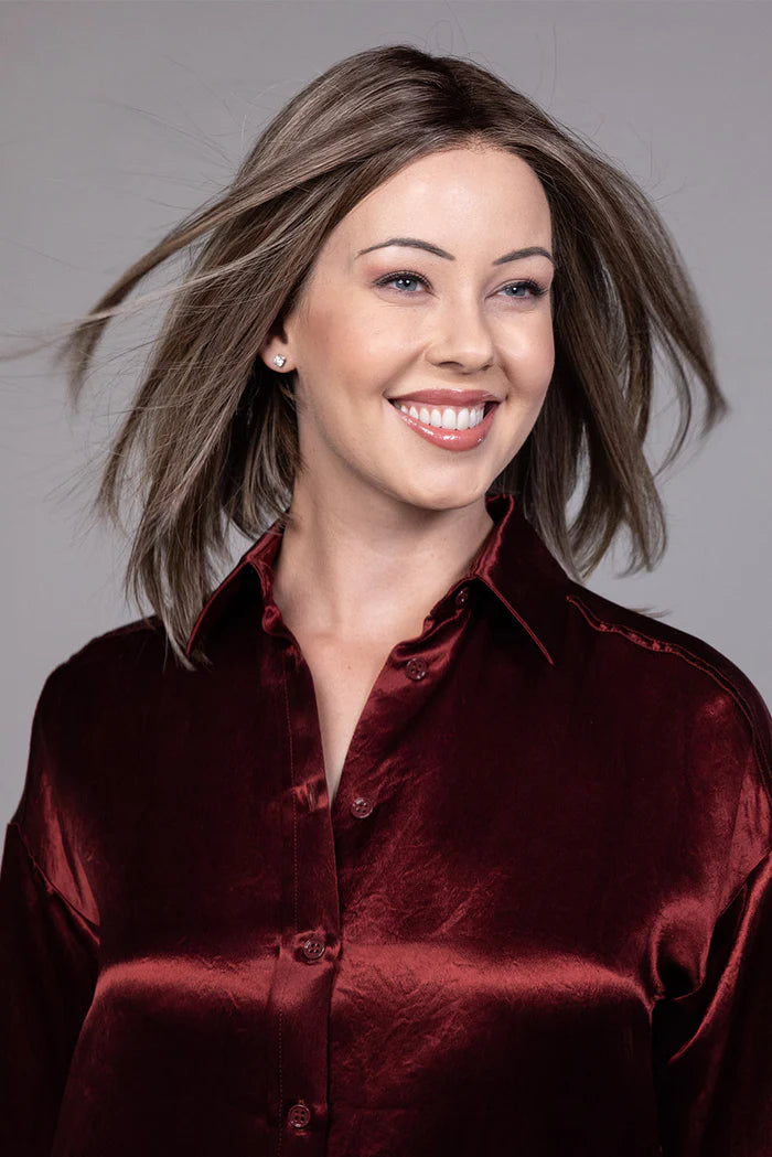 Dubai | Heat Friendly Synthetic Extended Lace Front Wig  (Mono Part) by Belle Tress