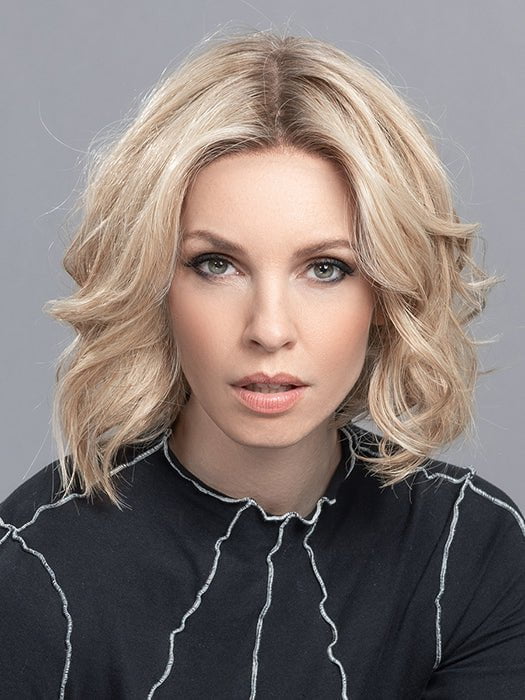 Elegance  | Human Hair/HF Synthetic Blend Extended Lace Front (Double Mono top) Wig by Ellen Wille