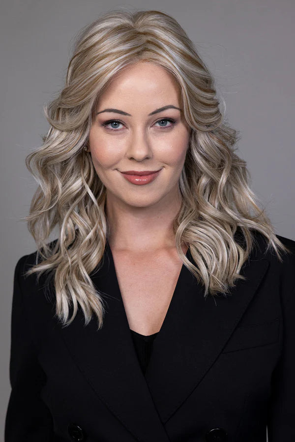 Elle | Heat Friendly Hand-Tied Synthetic Extended Lace Front Wig (Mono Top) by Belle Tress