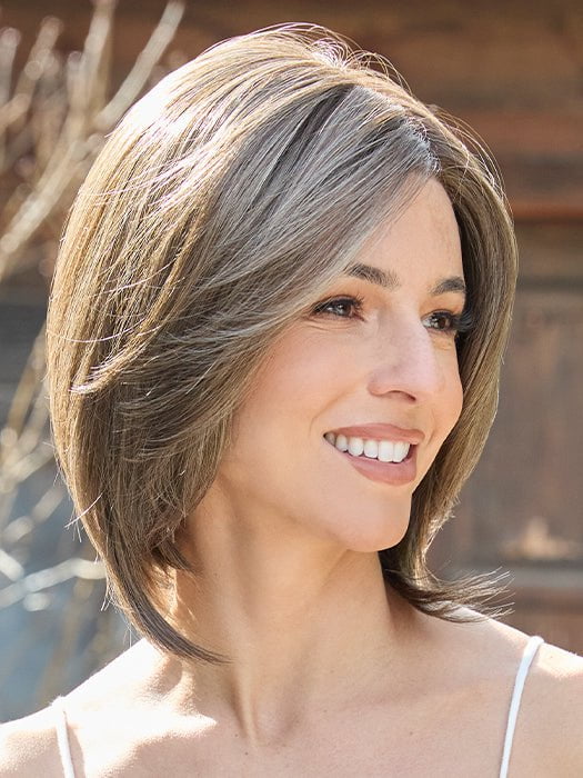 Findley | Synthetic Extended Lace Front (Mono Part) Wig by Amore
