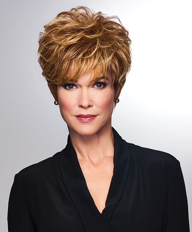 Full Fringe Pixie | Heat Friendly Synthetic by Hairdo (Basic Cap)