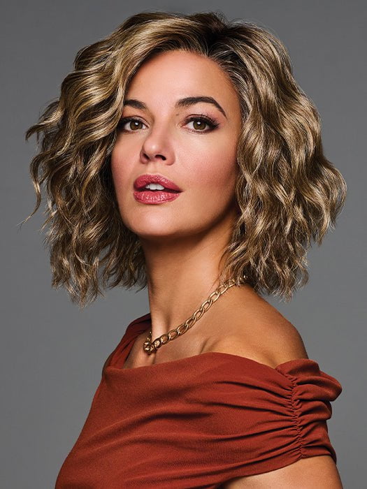 Beaming Beauty | Heat Friendly Synthetic Lace Front (Mono Part) Wig by Gabor