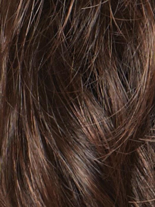 Long Mono Top Piece | Synthetic Hair Topper (Mono Top) by Amore