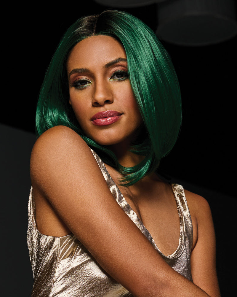 Green IRL | Heat Friendly Synthetic Lace Front (Mono Part) by Hairdo