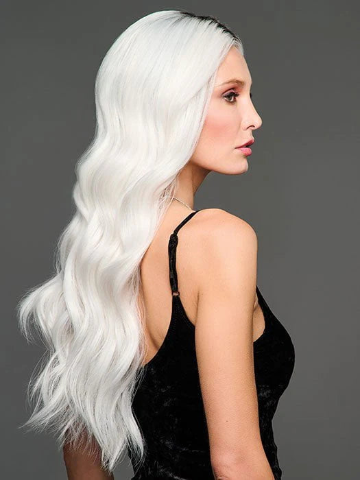 Ethereal Ice | Extended Lace Front Heat Friendly Synthetic Wig (Mono Part) by Hairdo