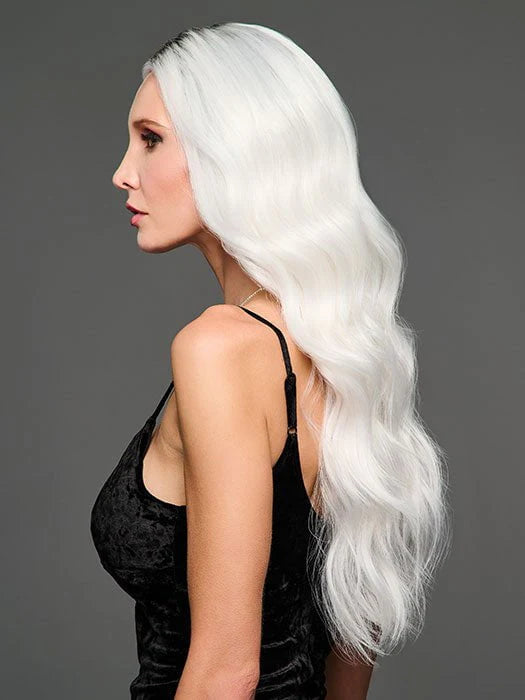 Ethereal Ice | Extended Lace Front Heat Friendly Synthetic Wig (Mono Part) by Hairdo