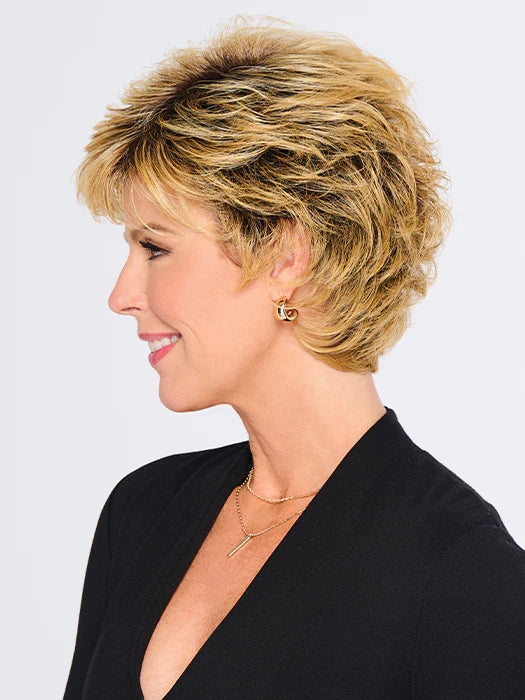 Swept Back Short Cut | Heat Friendly Synthetic Wig by Hairdo
