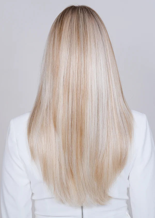 Dolce & Dolce 23 E | Cafe Collection 2.0 | Heat Friendly Synthetic Lace Front Wig (Mono Top) by Belle Tress