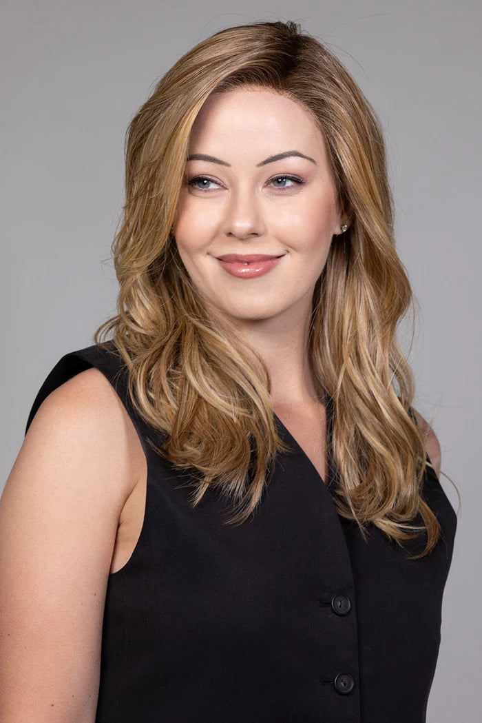 Lisbon | Heat Friendly Synthetic Extended Lace Front Wig (Mono Part) by Belle Tress