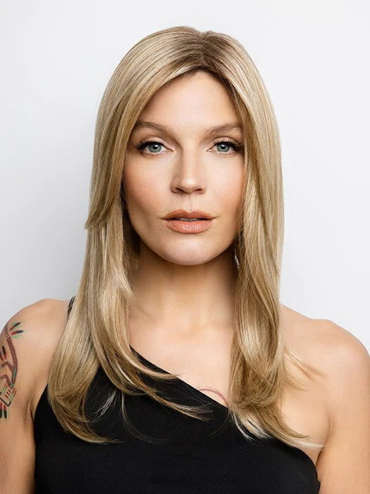 Long TP Mono Large | Synthetic Lace Front Top Piece by Amore