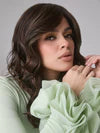 Medium Wavy TP (Top Piece) Mono  | Heat Friendly Synthetic Lace Front Top Piece by Amore