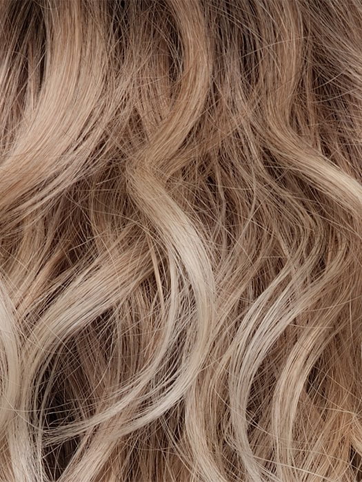 Medium Wavy TP (Top Piece) Mono  | Heat Friendly Synthetic Lace Front Top Piece by Amore