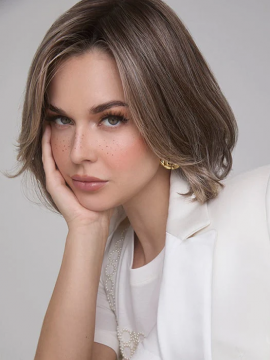 Mira | Heat Friendly Synthetic Extended Lace Front Hand-Tied (Mono Top) Wig by Amore