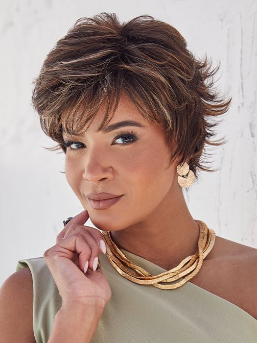 Nour | Synthetic Lace Front (Mono Part) Wig by Noriko