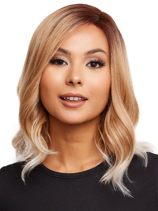 Panache Wavez | SALE | Heat Friendly Synthetic Lace Front (Lace Part) Wig by René of Paris | MELTED MARSHMALLOW