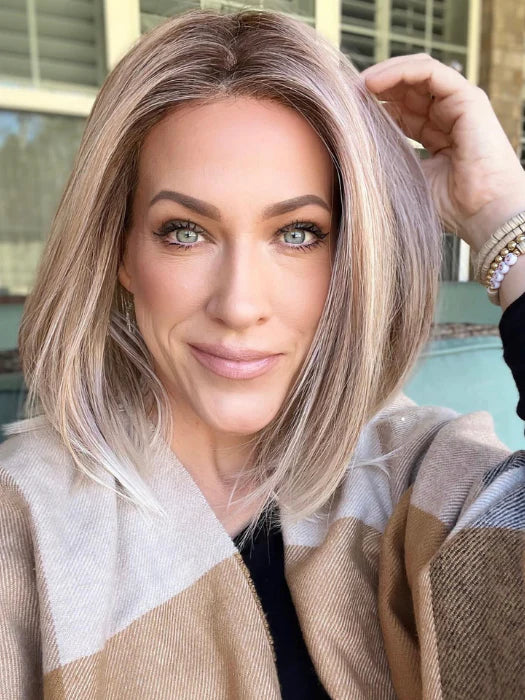 Drive | SALE | Heat Friendly Synthetic Lace Front (Mono Part) Wig by Ellen Wille | (3) Bernstein-Rooted; Pearl Blonde Rooted; & Candy Blonde Rooted