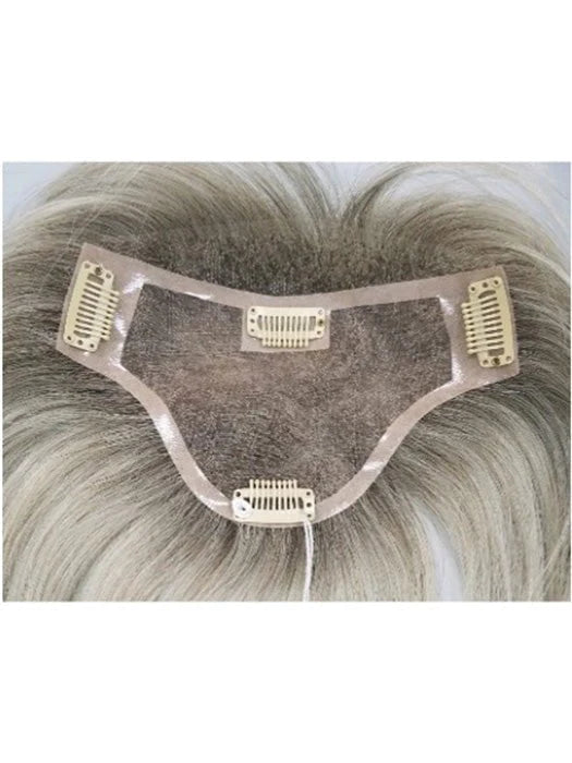 Remy HH Topper 10" | Remy Human Hair  Lace Front (Mono Top) Topper by Amore