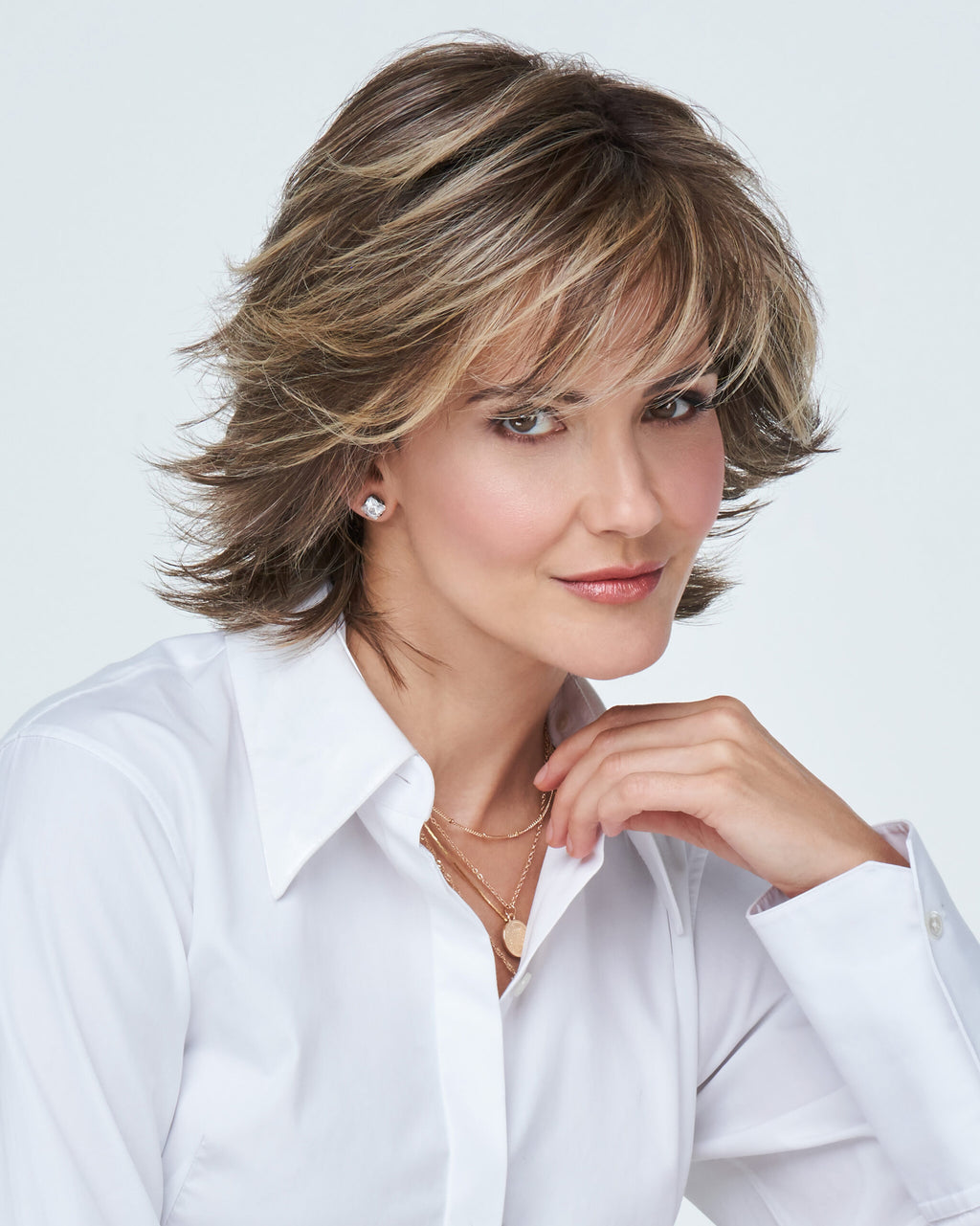 On Fire | SALE 50% | Heat Friendly Synthetic Lace Front (Mono Part) Wig by Raquel Welch | RL12/22SS SS CAPPUCCINO