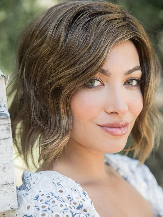 Ella | Sale 35%| Synthetic Lace Front (Mono Part) Wig by René of Paris | CAFE MACCHIATO