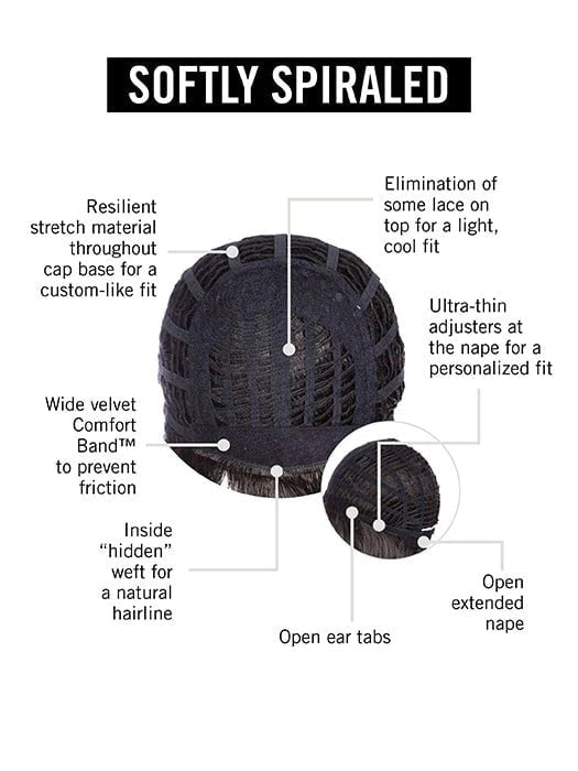 Softly Spiraled | Heat Friendly Synthetic by Hairdo