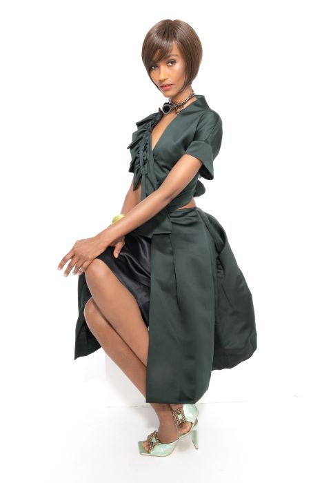 Smooth Cut Bob | Heat Friendly Synthetic Extended Lace Front (Mono Top) Wig by TressAllure