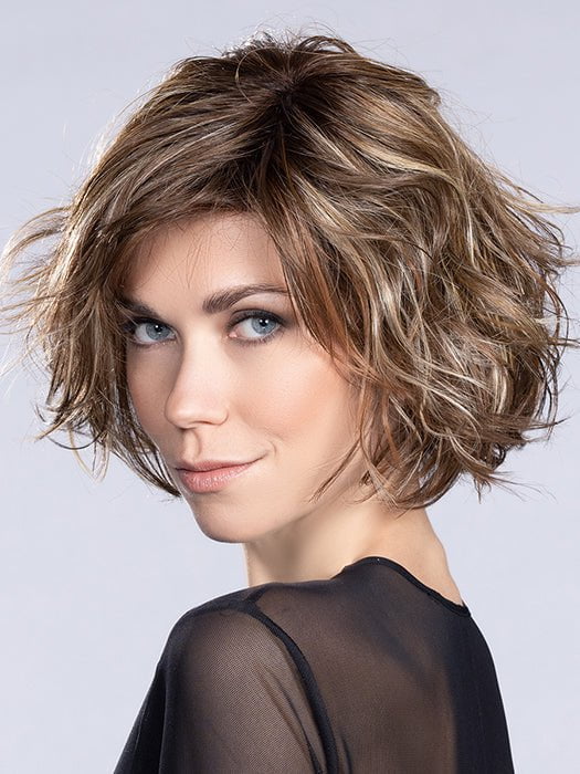 Sound | SALE 35% | Heat Friendly Synthetic Mini Lace Front (Mono Part) Wig by Ellen Wille | TOBACCO ROOTED