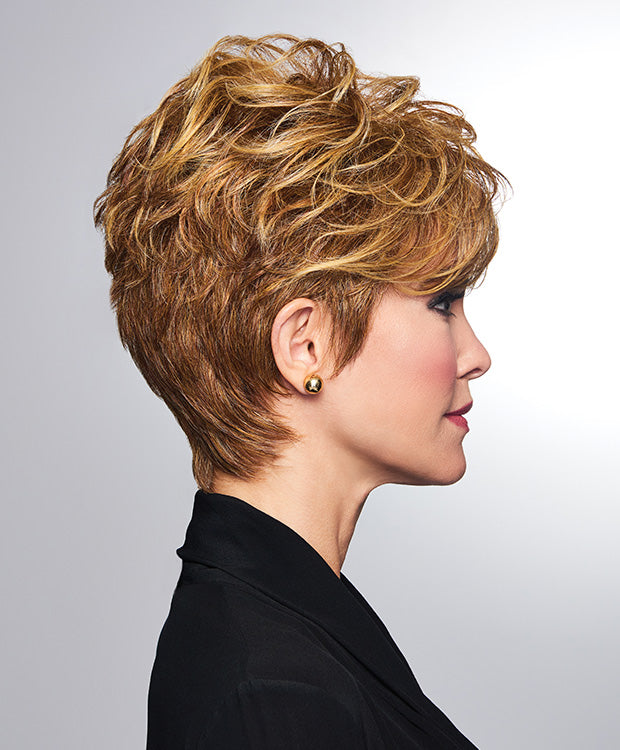 Full Fringe Pixie | Heat Friendly Synthetic by Hairdo (Basic Cap)