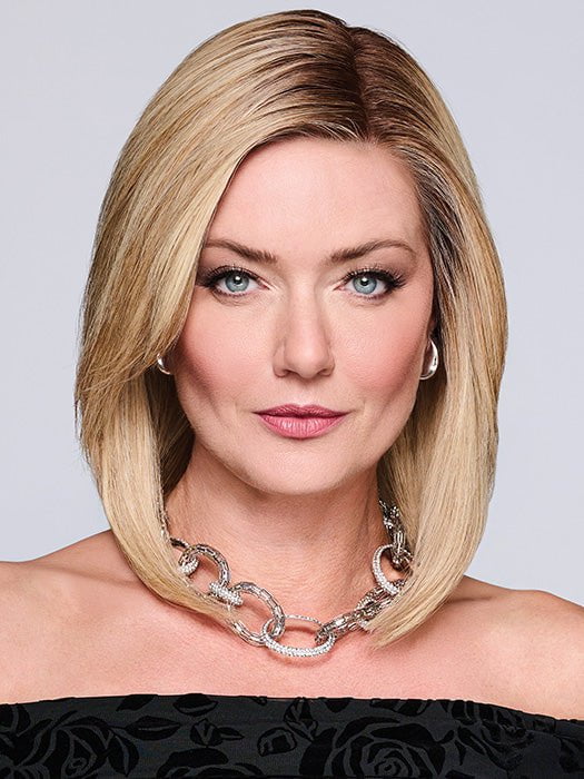 Midnight In Paris | Human Hair Lace Front (Mono Top) Wig by Raquel Welch