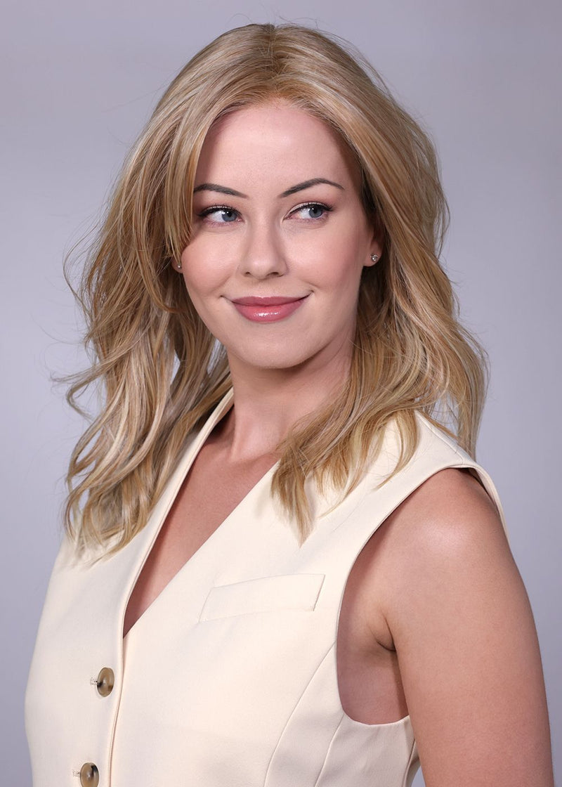 Cambridge | Heat Friendly Synthetic Extended Lace Front Wig  (Mono Center Part) by Belle Tress