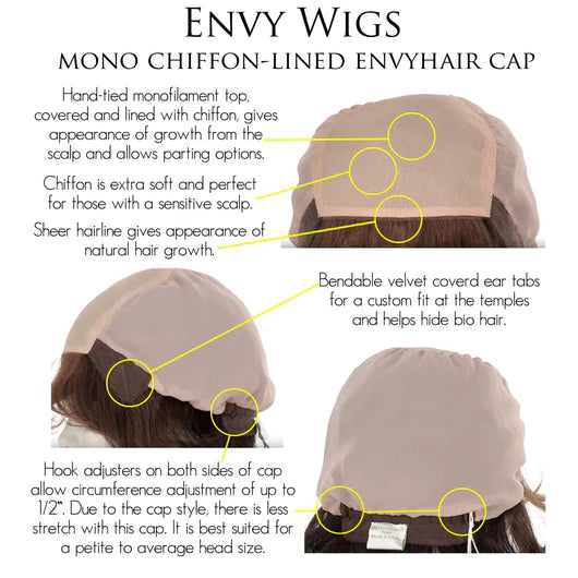 Abbey | Human Hair/Synthetic Blend (Hand-Tied) Wig by Envy