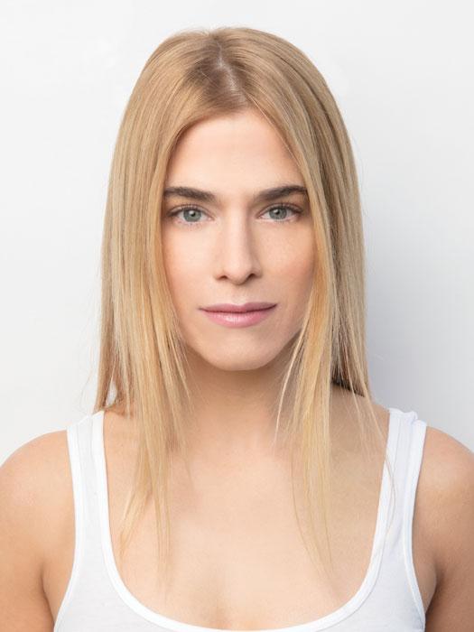 Luxe Top Piece | Synthetic Lace Front Mono Top Topper by Amore