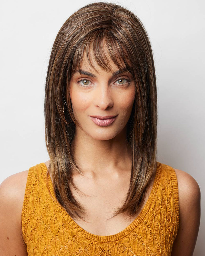 Arden | Synthetic Lace Front Mono Top Wig by Amore