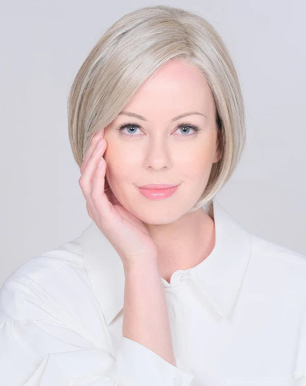 Bellissima Hand-Tied V | Heat Friendly Synthetic Extended Lace Front Hand-Tied (Mono Top) Wig by Belle Tress