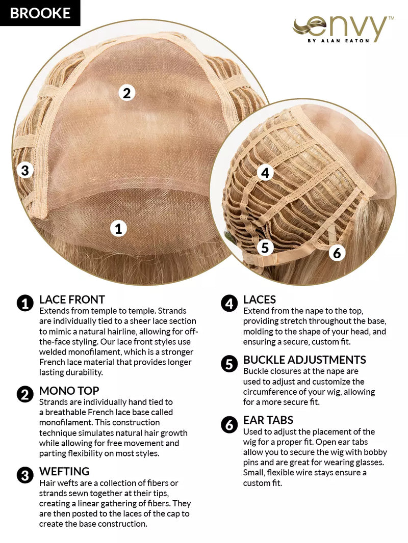 Brooke | Synthetic Lace Front (Mono Top) Wig by Envy