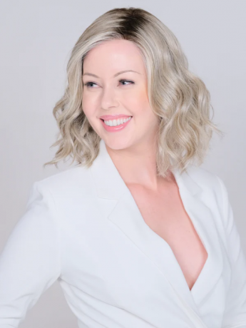 Caliente V Hand-Tied | Heat Friendly Synthetic Lace Front Wig (Mono Part) by Belle Tress