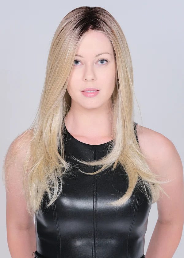 Dolce & Dolce 23 E | Cafe Collection 2.0 | Heat Friendly Synthetic Lace Front Wig (Mono Top) by Belle Tress